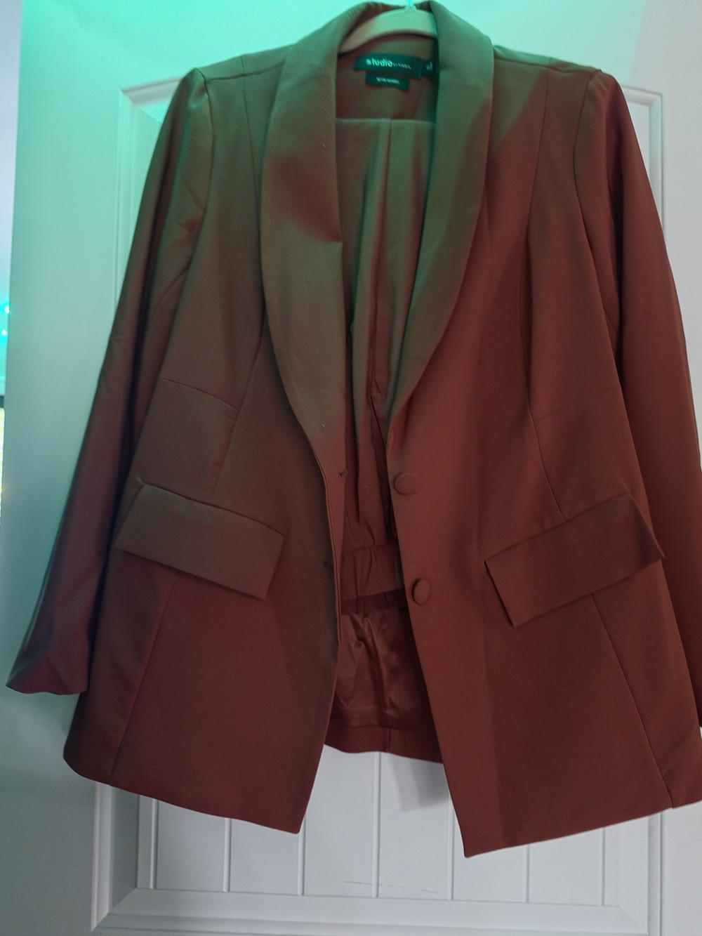 torrid Brown Shawl Collar Blazer
